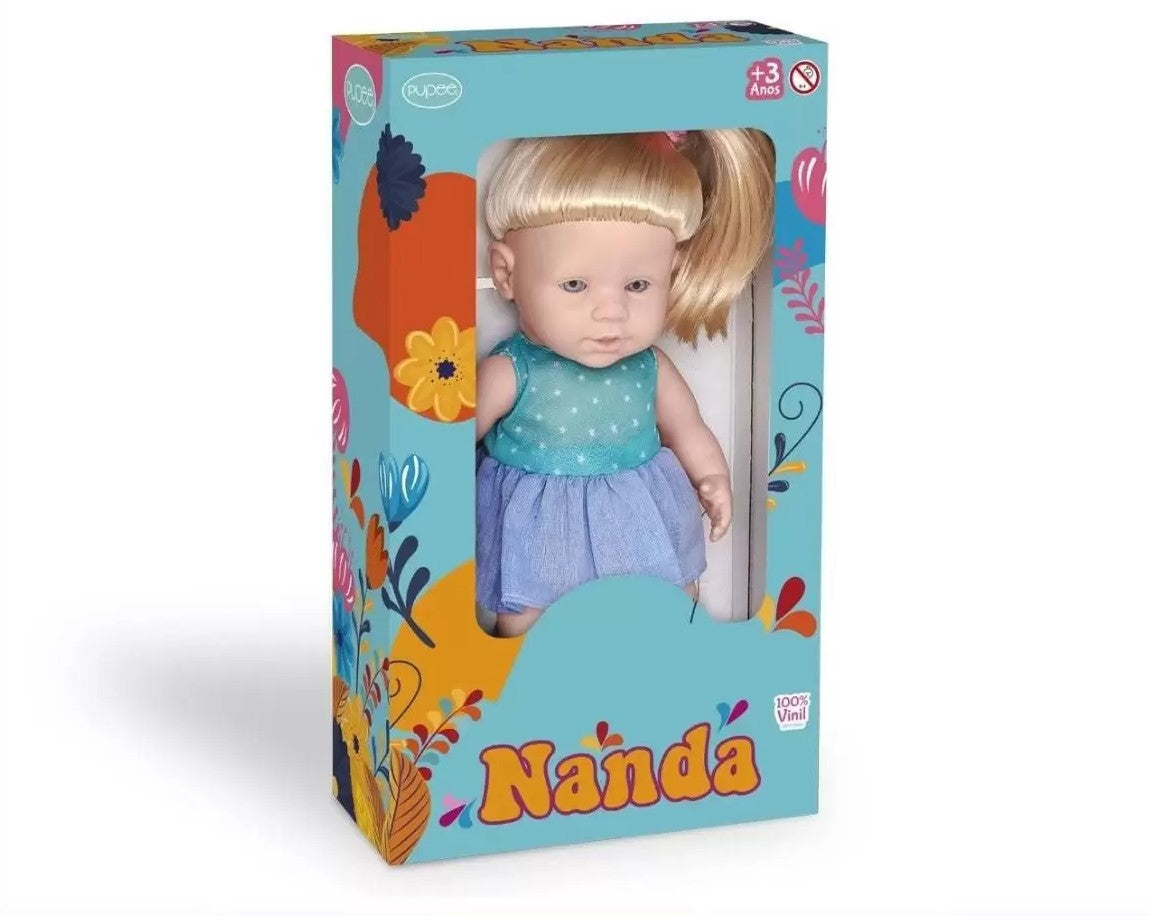 Boneca Nanda Com Cabelo 1146 - Pupee