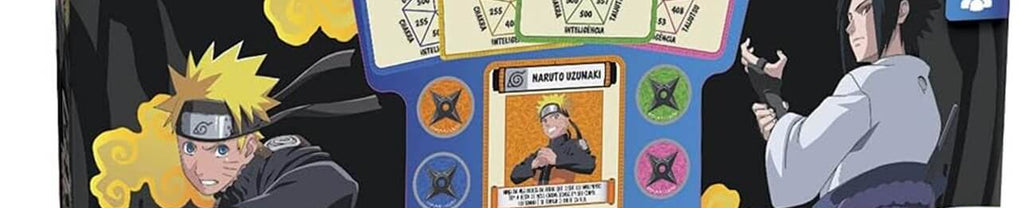 Jogo Naruto Shippuden Rank Ninja 50 cartas 1189 - Elka
