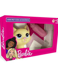 Mini Gata Xixi Creme Claro Pet da Barbie 13cm 1197 - Pupee
