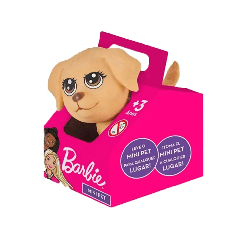 Mini Pets da Barbie Taffy Na Casinha 10 cm 1202 - Pupee