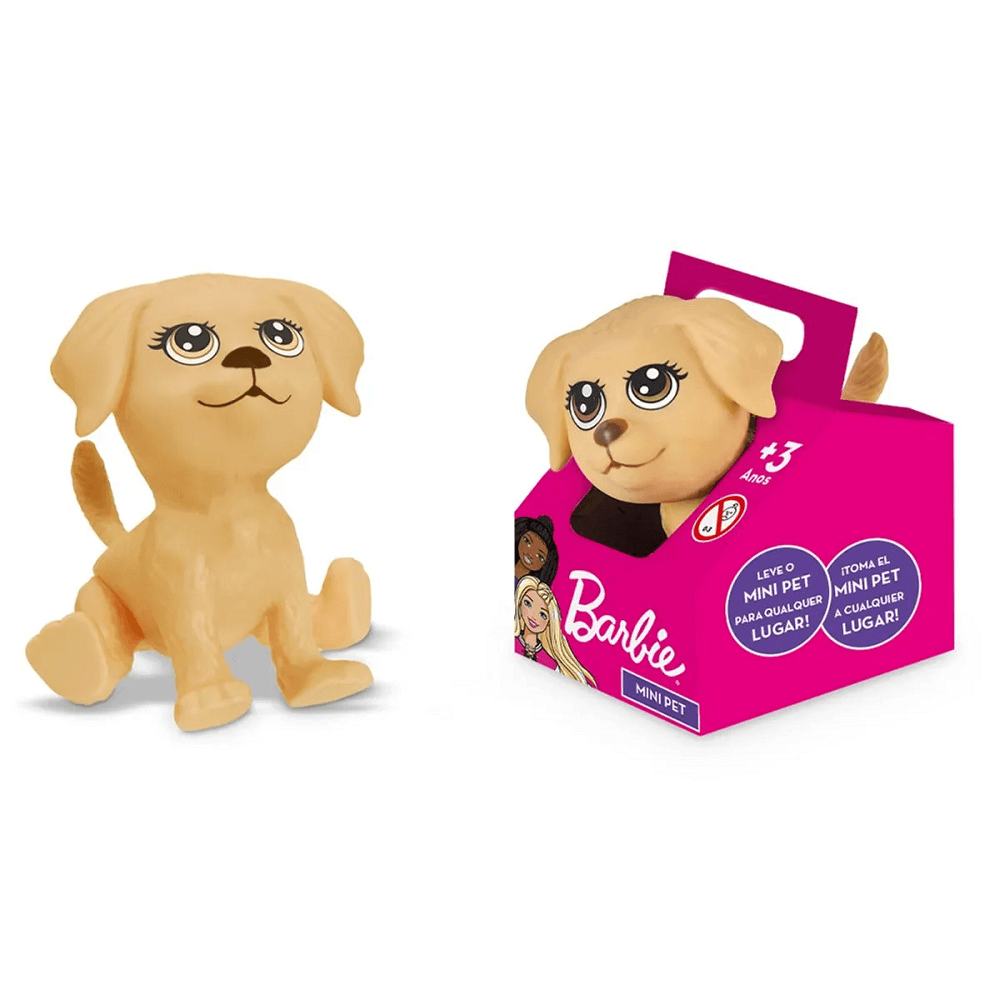 Mini Pets da Barbie Taffy Na Casinha 10 cm 1202 - Pupee