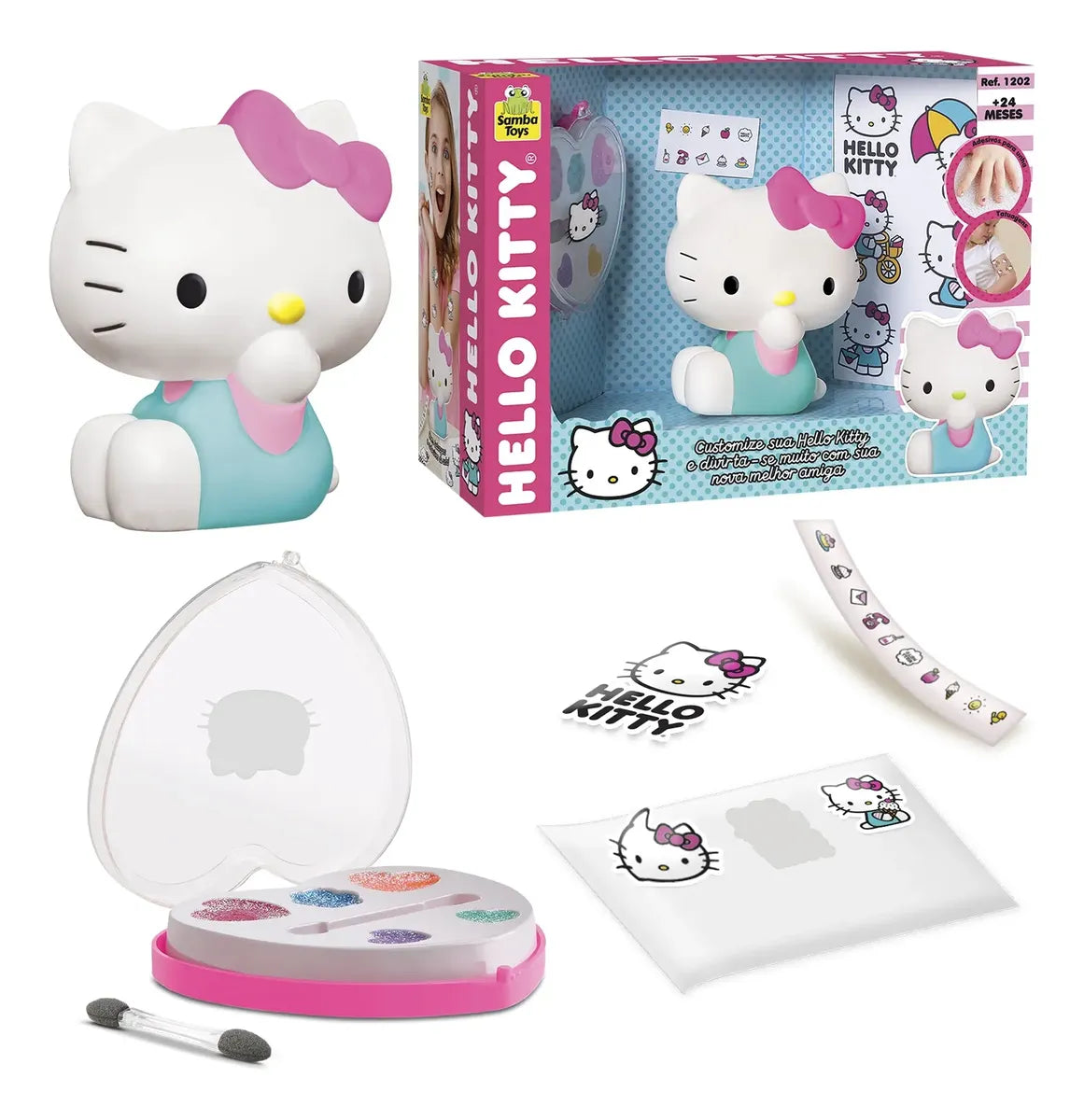 Boneca Hello Kitty Custom 1202 - Samba Toys