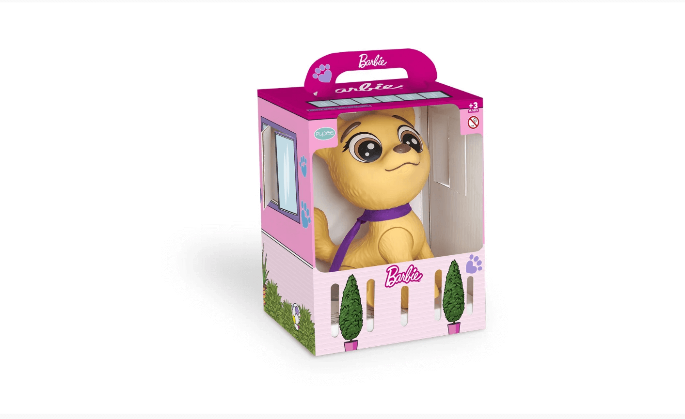 Cachorro Pets da Barbie Hora do Passeio Taffy 1220 - Pupee