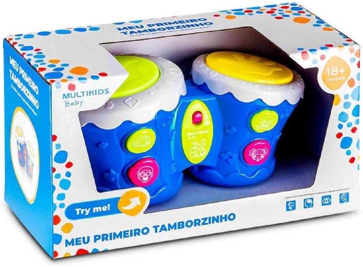 Meu Primeiro Tamborzinho BR1242 - Multikids