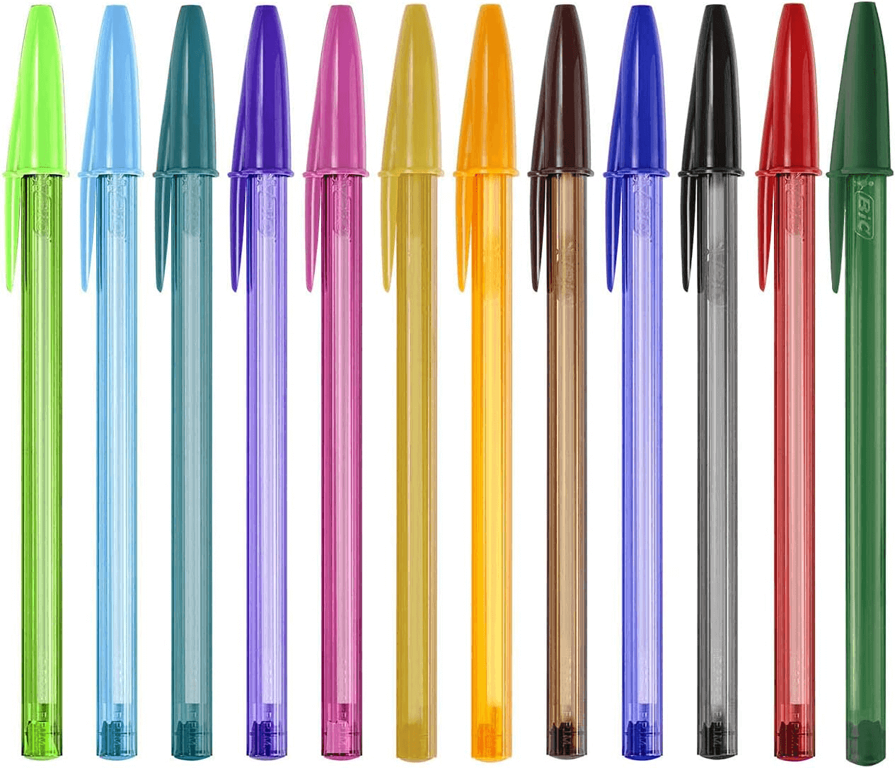 Caneta Esferográfica Fashion  1.2mm 12 cores - BIC