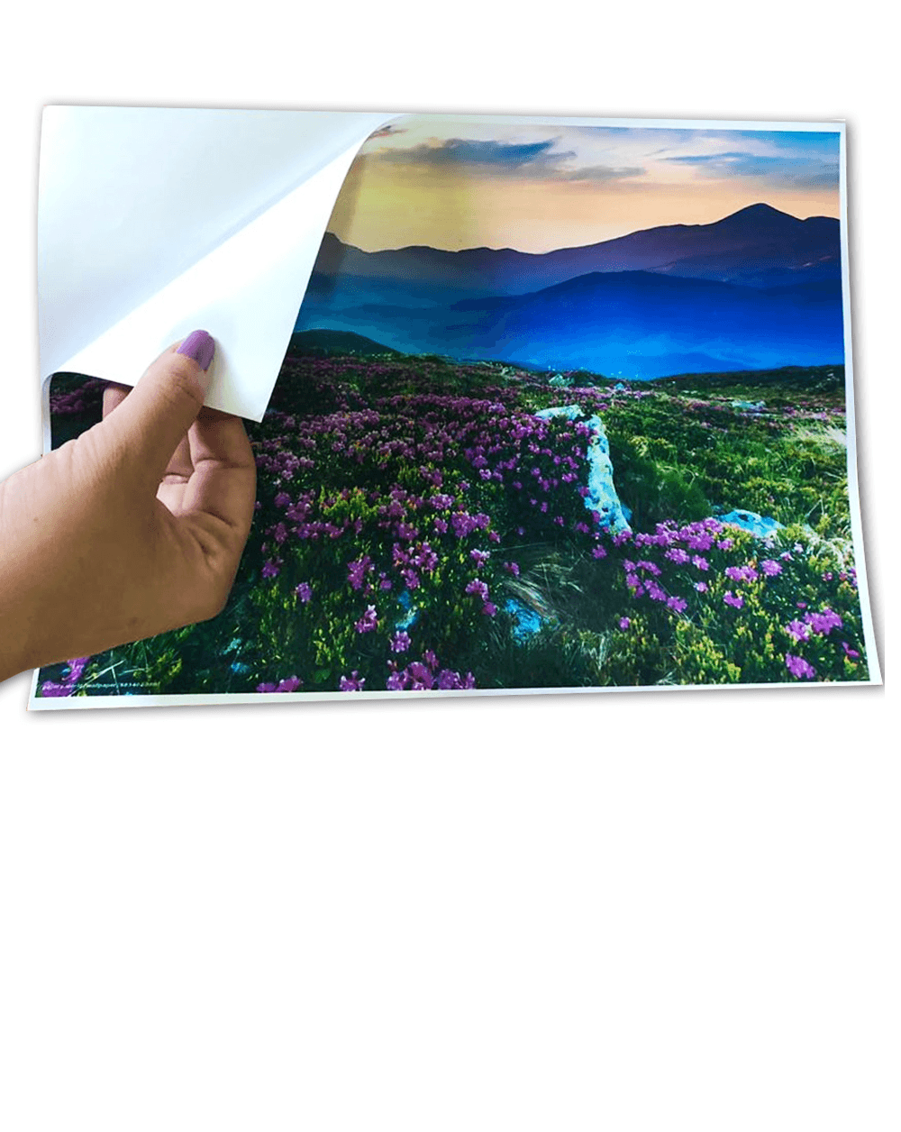 Papel Fotográfico High Adesivo 50 Folhas 130 gramas Brilhoso - Off paper
