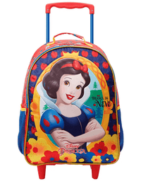 Mochila de Rodinha + Lancheira Térmica Branca de Neve 13080 - Xeryus
