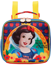Mochila de Rodinha + Lancheira Térmica Branca de Neve 13080 - Xeryus
