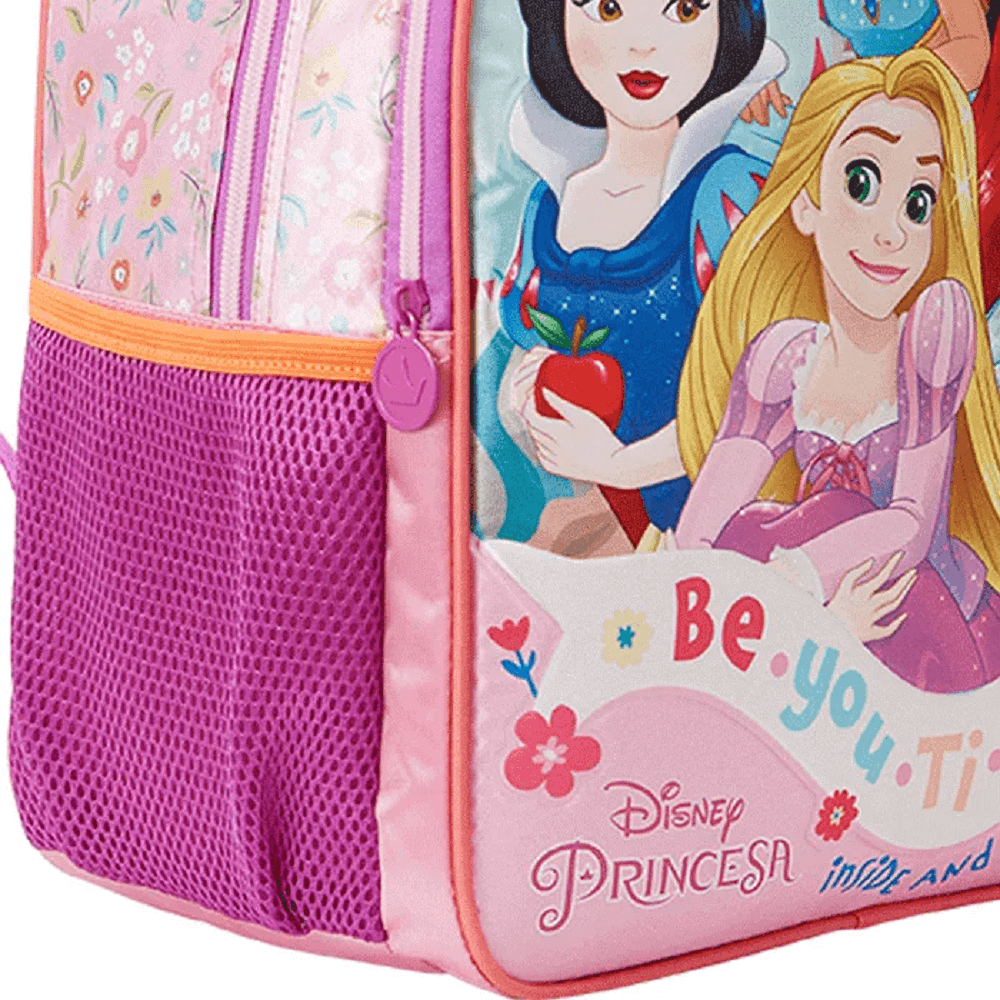 Mochila de Carrinho com Lancheira Princesas 13150/13154 - Xeryus