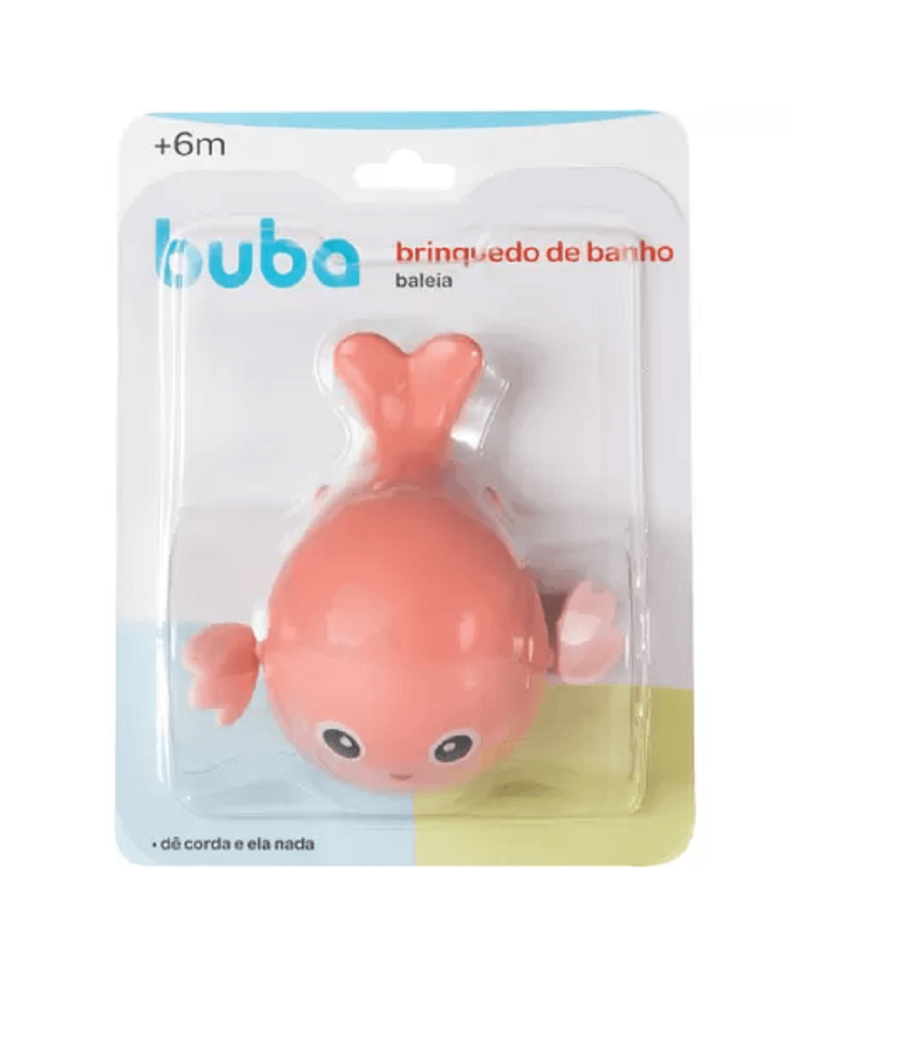 Brinquedo de Banho de Corda Baleia 13608 - Buba