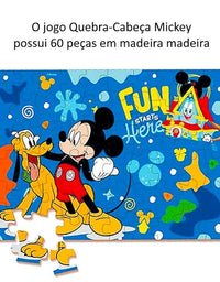 Quebra-cabeça Mickey 60 Peças 1899.8 - Xalingo
