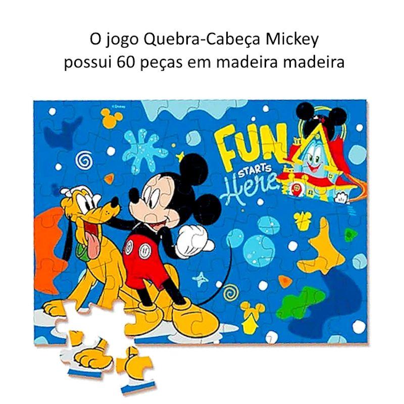 Quebra-cabeça Mickey 60 Peças 1899.8 - Xalingo