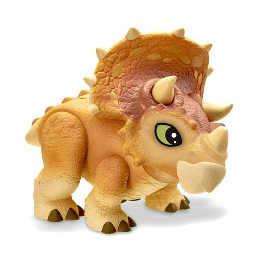 Dinossauro Tricetatops Jurrassic World Dino Baby 1462 Pupee