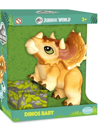 Dinossauro Tricetatops Jurrassic World Dino Baby 1462 Pupee
