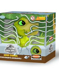 Mini Baby Dino Jurassic World T-Rex Verde 1475 - Pupee
