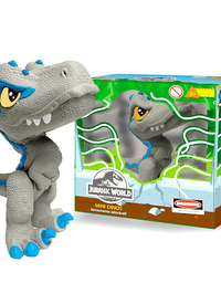 Mini Baby Dino Jurassic World Blue Cinza 1478 - Pupee
