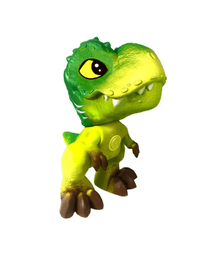 Dinossauro Jurassic World T-Rex Verde com Mecanismo 1481 - Puppe
