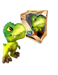 Dinossauro Jurassic World T-Rex Verde com Mecanismo 1481 - Puppe
