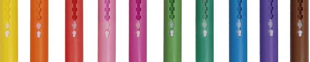 Giz Colorido Risque E Apague com 10 Cores 14985 - BUBA