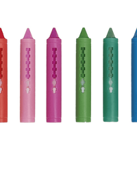 Giz Colorido Risque E Apague com 10 Cores 14985 - BUBA
