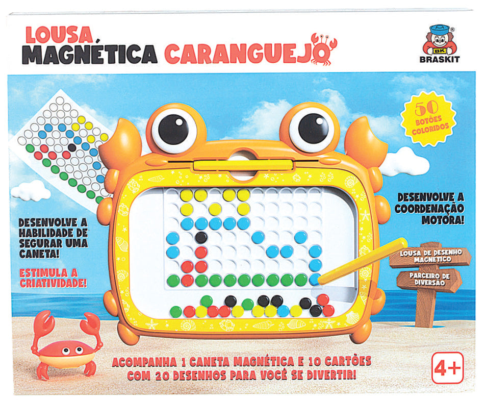 Lousa Magnetica Carangueijo 150-6 - Braskit