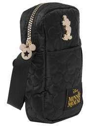 Bolsa Lateral Juvenil Mickey Teen Preto 15129 - Xeryus

