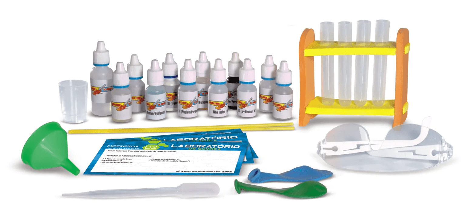 Jogo Laboratório de Química 40 Experiências 1633 - NIG