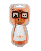 Tesoura Escolar Bichinhos Cute Laranja FF1705 - FOFY
