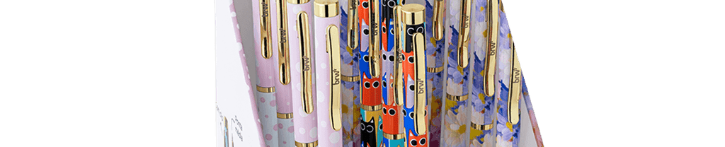 Caneta Metálica Esferográfica 1.0mm Mix CA0704 - BRW