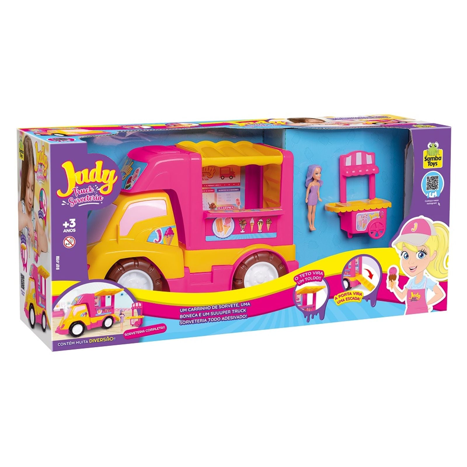 Sorveteria da Judy - Food Truck 0139 - Samba Toys