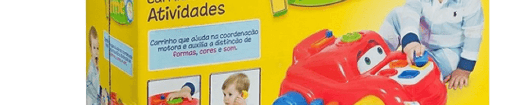 Play Time Carro com Atividades 1951 - Cotiplás