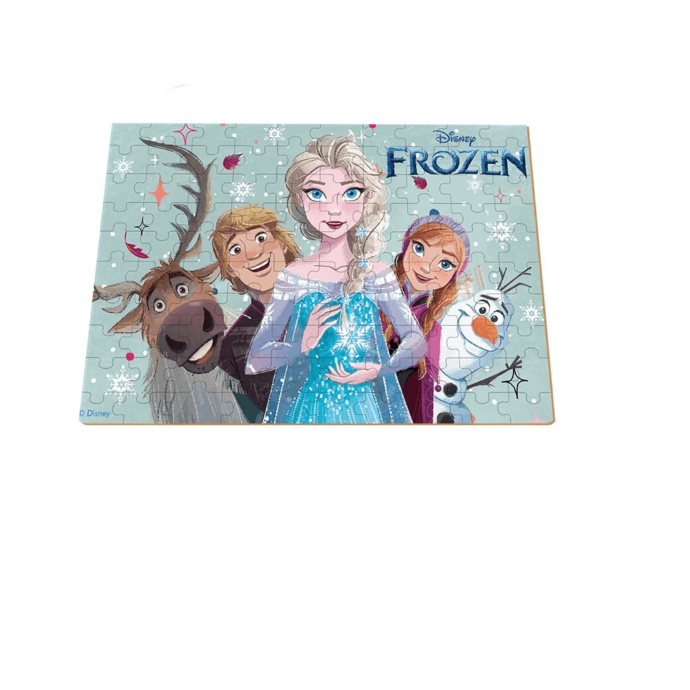 Quebra-cabeça Disney Frozen 100 Peças 1976.5 - Xalingo