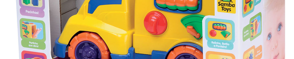 Carrinho Tchuco Baby Baú 0200 - Samba Toys