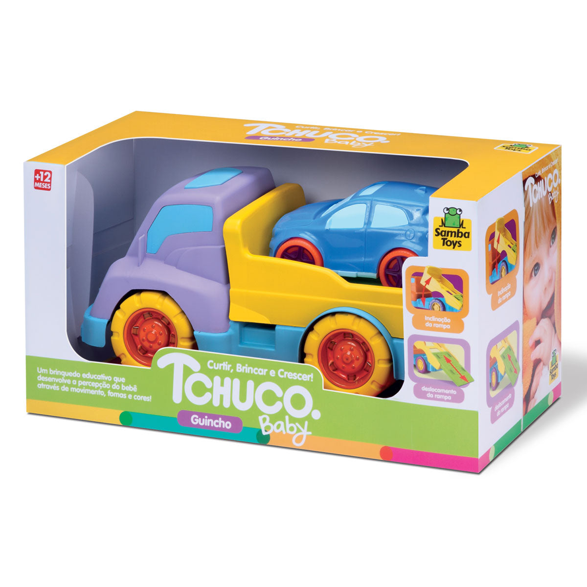 Carrinho Tchuco Baby Guincho 0202 - Samba Toys