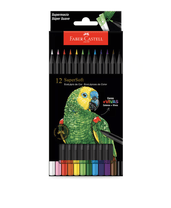 Lápis De Cor Redondo Supersoft 12 Cores 210710 -  Faber Castell