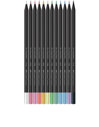 Lápis De Cor Supersoft Redondo 12 Cores Pastel 210745 -  Faber-Castell
