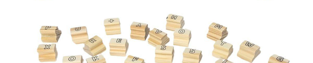 Carimbos Educativos Letras e Numeros 5091.0  - Xalingo