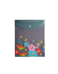 Pasta Vertical Com Glitter A4 Flower Select 22985 - Molin
