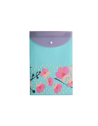 Pasta Vertical Com Glitter A4 Flower Select 22985 - Molin
