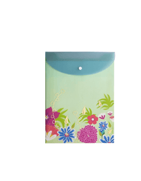 Pasta Vertical Com Glitter A4 Flower Select 22985 - Molin
