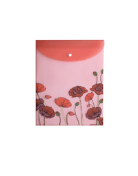 Pasta Vertical Com Glitter A4 Flower Select 22985 - Molin
