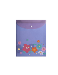 Pasta Vertical Com Glitter A4 Flower Select 22985 - Molin
