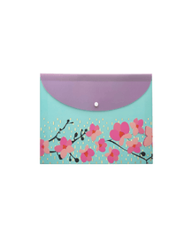 Pasta Horizontal Com Glitter A4 Flower Select 22988 - Molin
