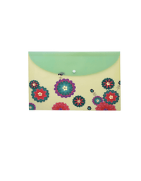 Pasta Horizontal Com Glitter A4 Flower Select 22988 - Molin
