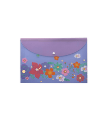 Pasta Horizontal Com Glitter A4 Flower Select 22988 - Molin
