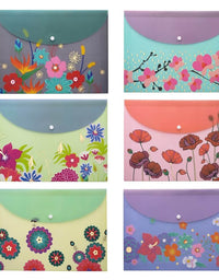 Pasta Horizontal Com Glitter A4 Flower Select 22988 - Molin
