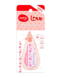 Fita Decorativa Love Coração 5m X 5mm  23398 - Molin
