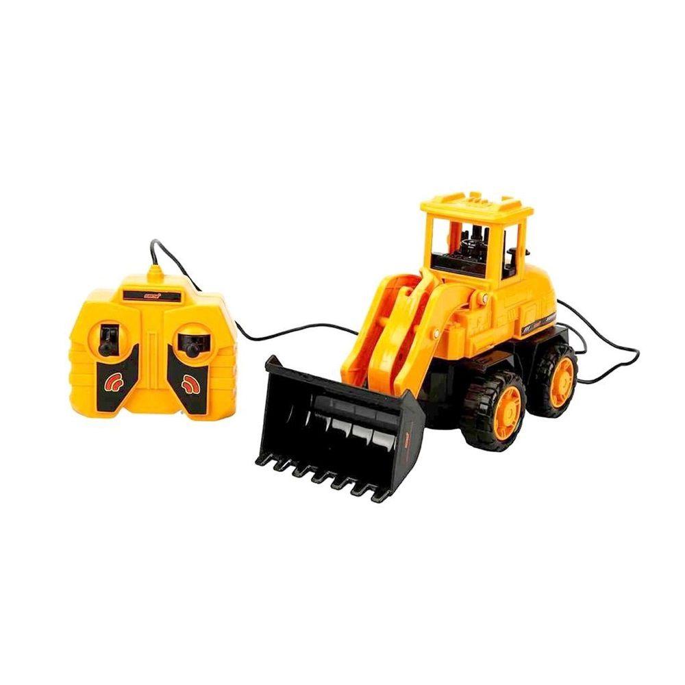 Carro controle com fio Carregadeira DMT6457 - Dm Toys