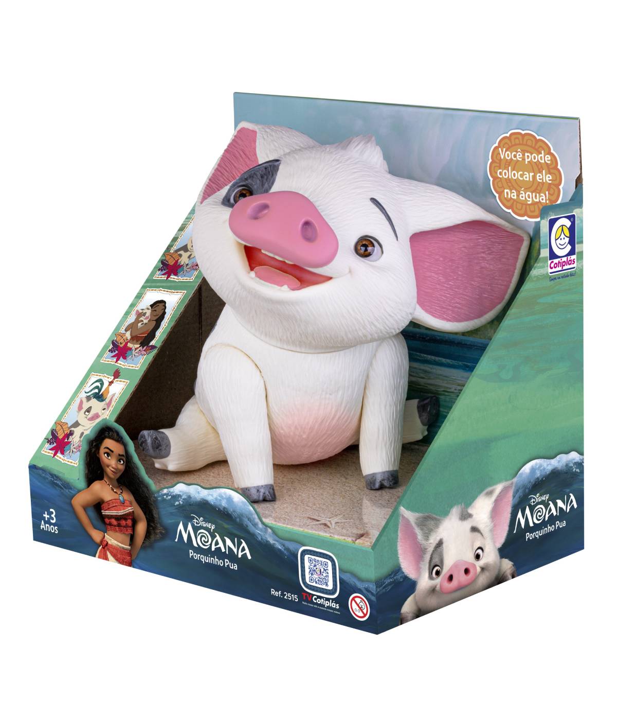 Boneco Moana Porquinho Puá 2596 - Cotiplás