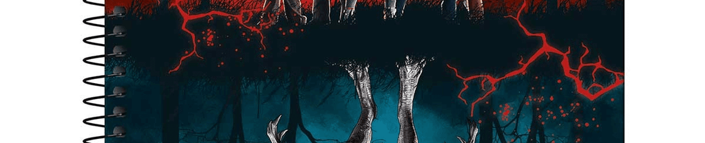 Caderno Espiral Universitário 1 Matéria Stranger Things 80 Fls. 29413 - Tilibra